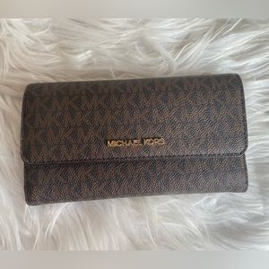 Michael Kors Trifold Long Wallet - Slightly Used
